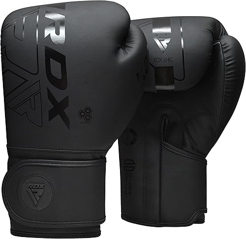 RDX Guantes de boxeo para hombre, mujer, entrenamiento profesional, cuero Maya Hide, Muay Thai, MMA, kickboxing, saco de boxeo pesado para adulto,