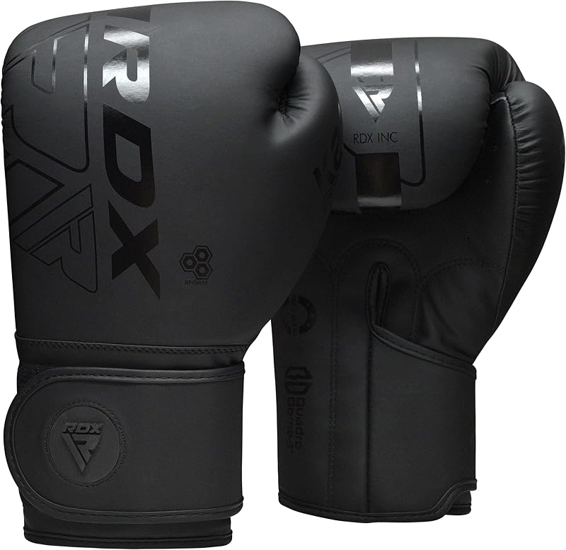 Guantes de boxeo, Sparring de entrenamiento profesional, cuero Maya Hide, Muay Thai MMA Kickboxing, hombres mujeres adultos, saco de boxeo pesado, guantes de enfoque, almohadillas de entrenamiento, palma ventilada, múltiples capas, 8 10 12 14 16 18 oz