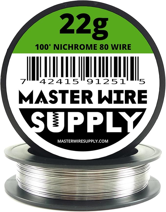 Nichrome 80100' 22 Gauge Resistance Wire