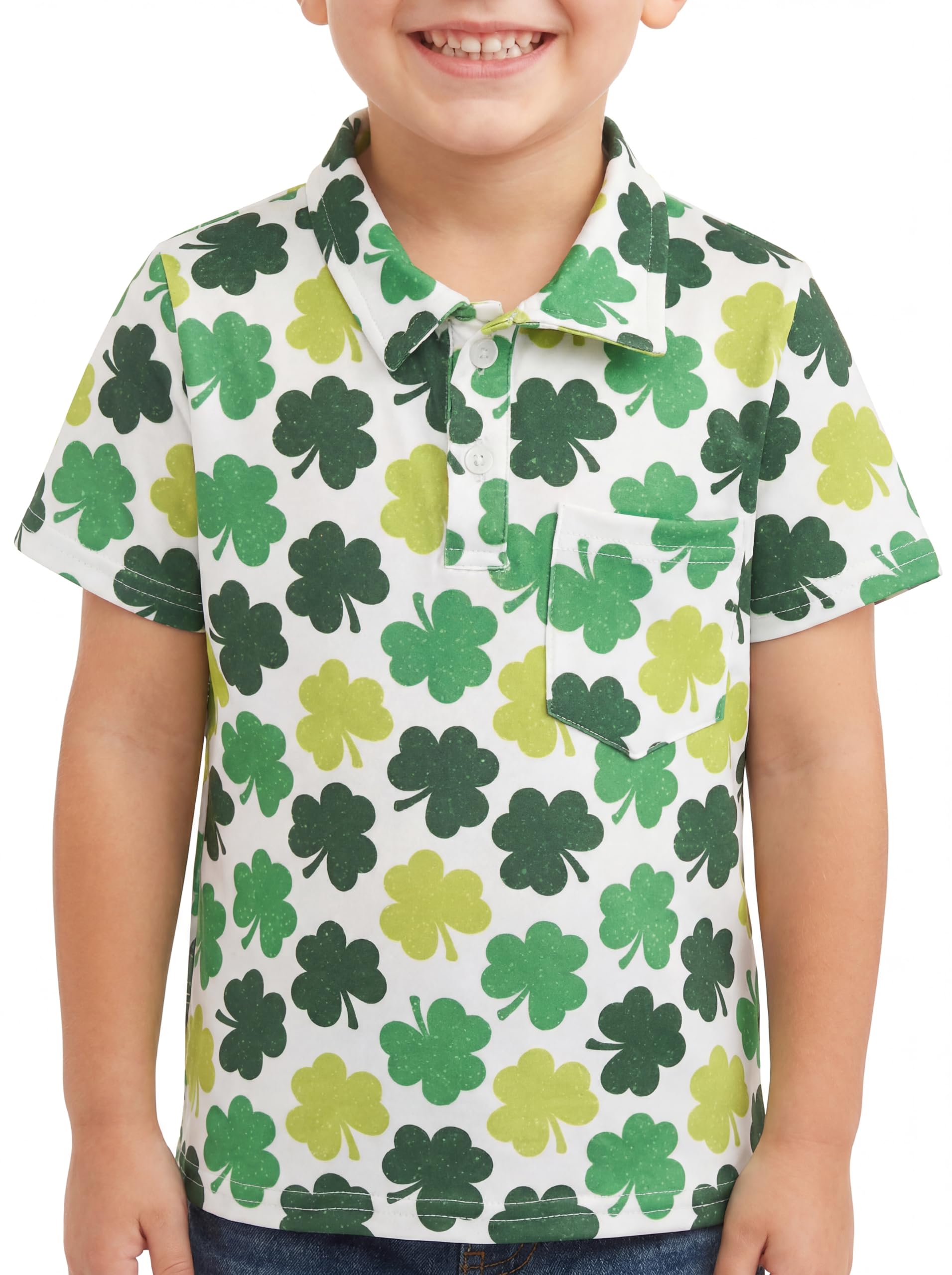 Unique Baby Moisture Wicking Kids Polo Shirts for Toddler Boys Polo Shirt