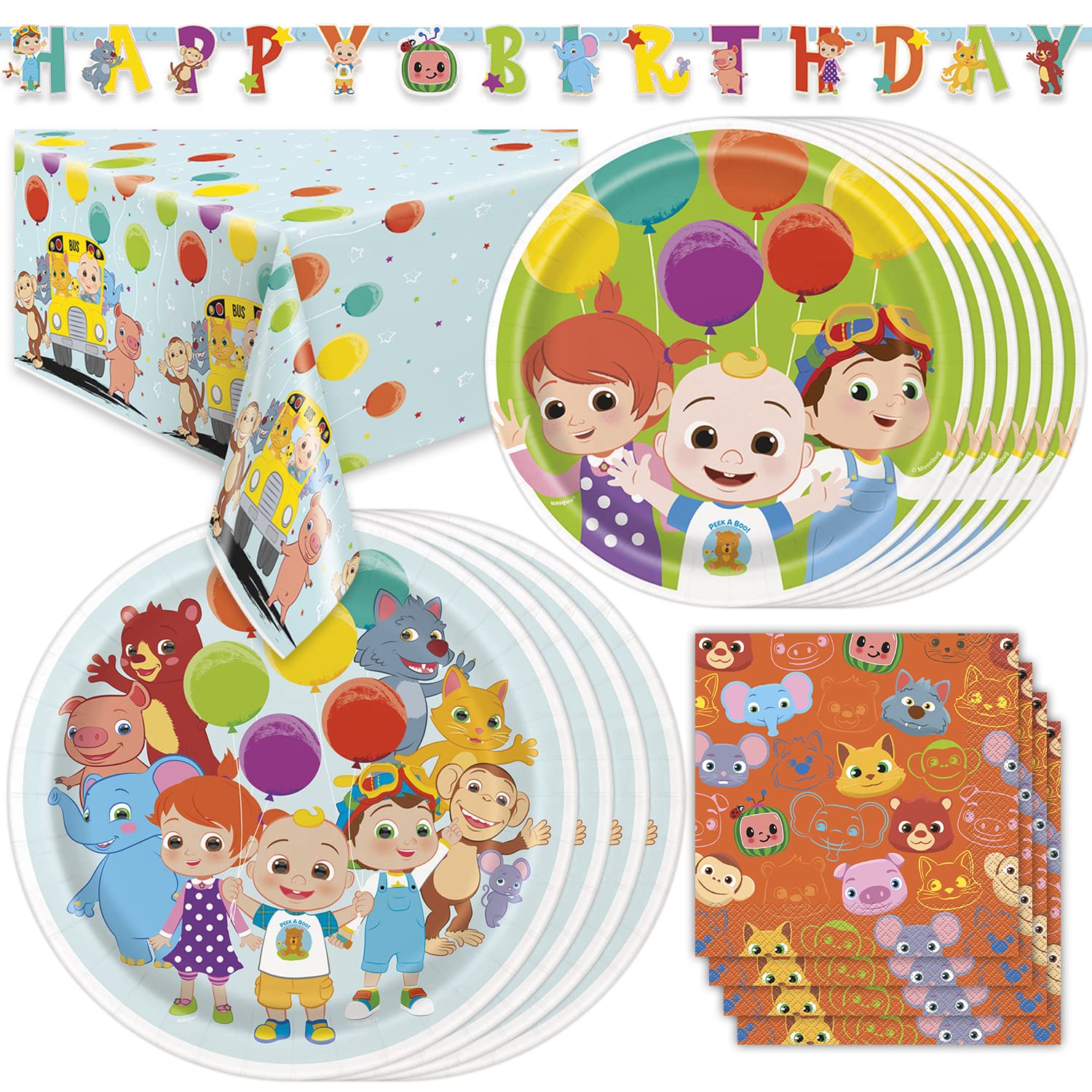 Party Supplies Set for 16 Birthday Party Supplies