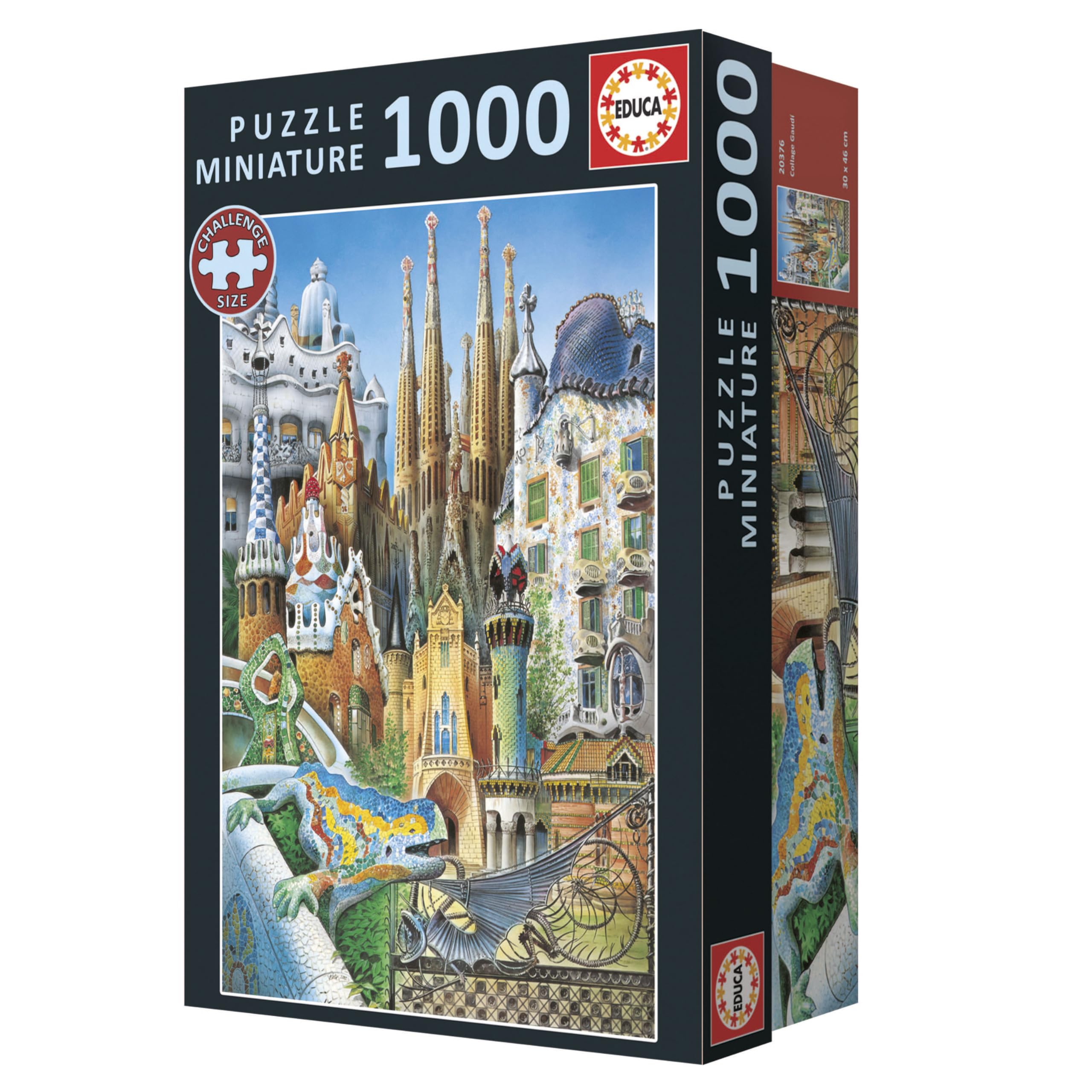 Amazon.com: Educa - The World's Smallest 1000-Piece Puzzle for