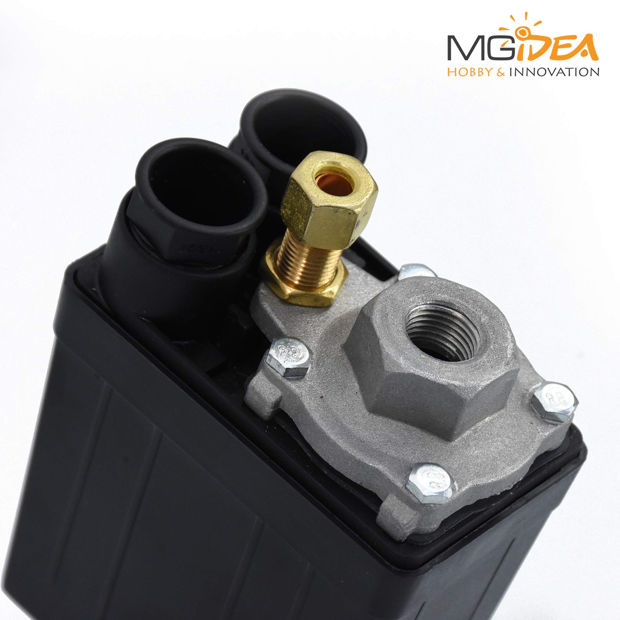 PRESSOSTATO REGOLABILE MECCANICO MONOFASE POMPA COMPRESSORE ARIA MGIDEA SK-8 230V 10A IP44