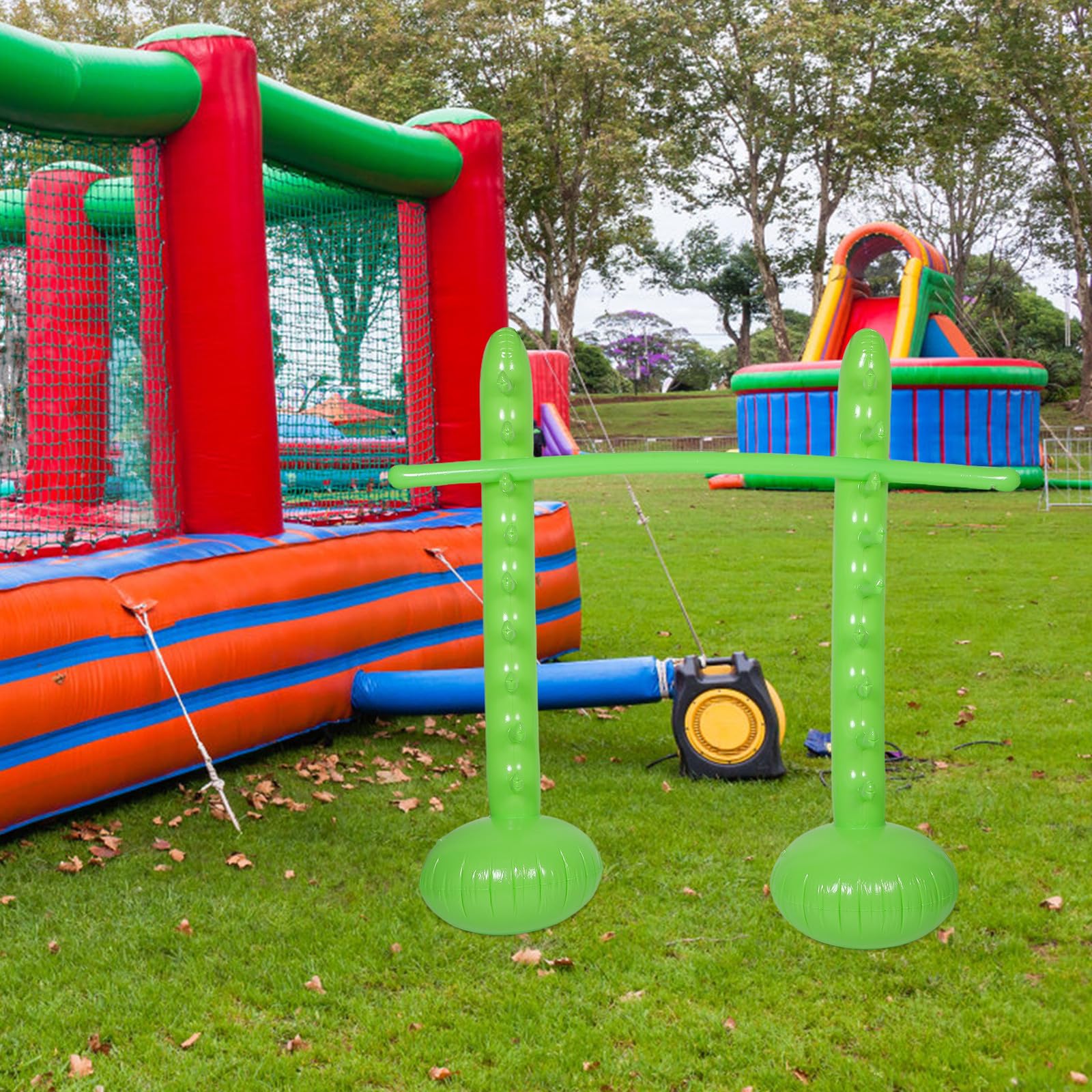 TOYANDONA Nadmuchiwana gra Limbo na imprezę Luau Hawajska gra Limbo Letnia dekoracja Podróż Basen Plaża Piknik Wakacje w pomieszczeniach i na świeżym powietrzu dla dorosłych dzieci
