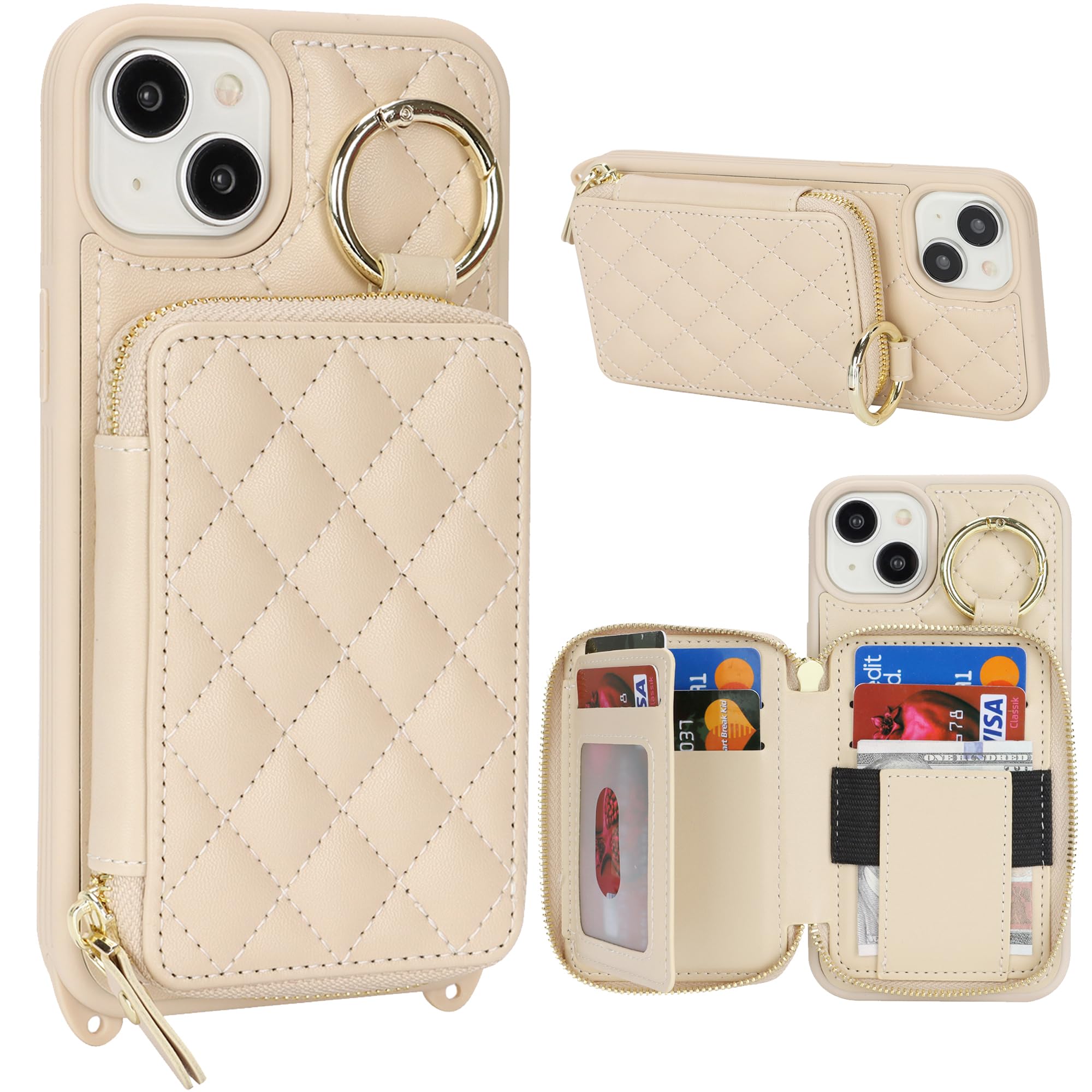 Étui iPhone 15 Plus avec fermeture éclair pour libérer vos poches - 7