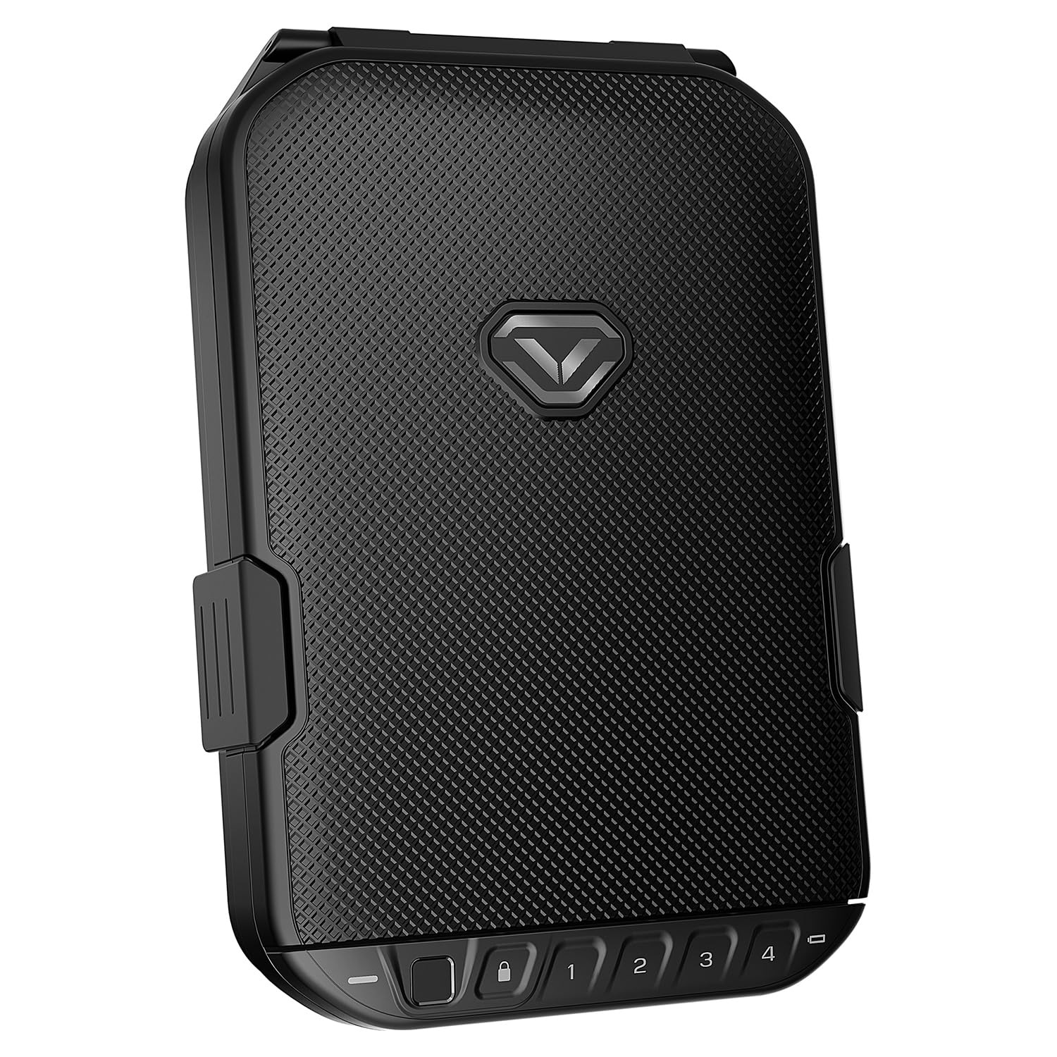 VAULTEK LifePod 10 Compact Lockable Weatherproof Case with Built-in Lock, Steel Security Cable, & TSA Handgun Case or Car Safe, Portable Travel Pistol