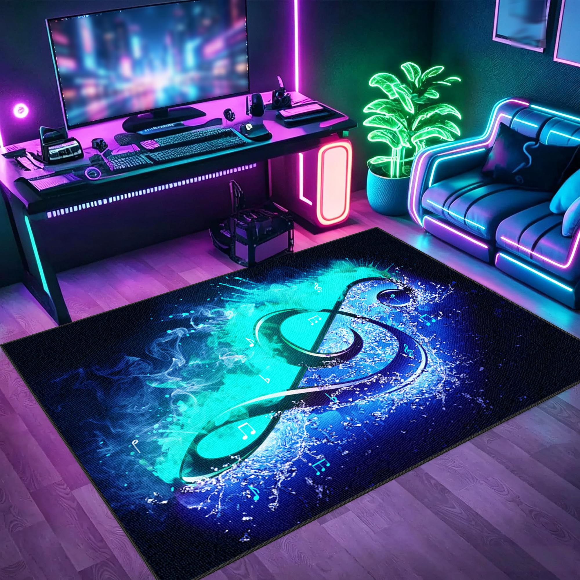 Tapis de jeu pour chambre de garçon : créez un espace gaming dynamique et confortable au sol