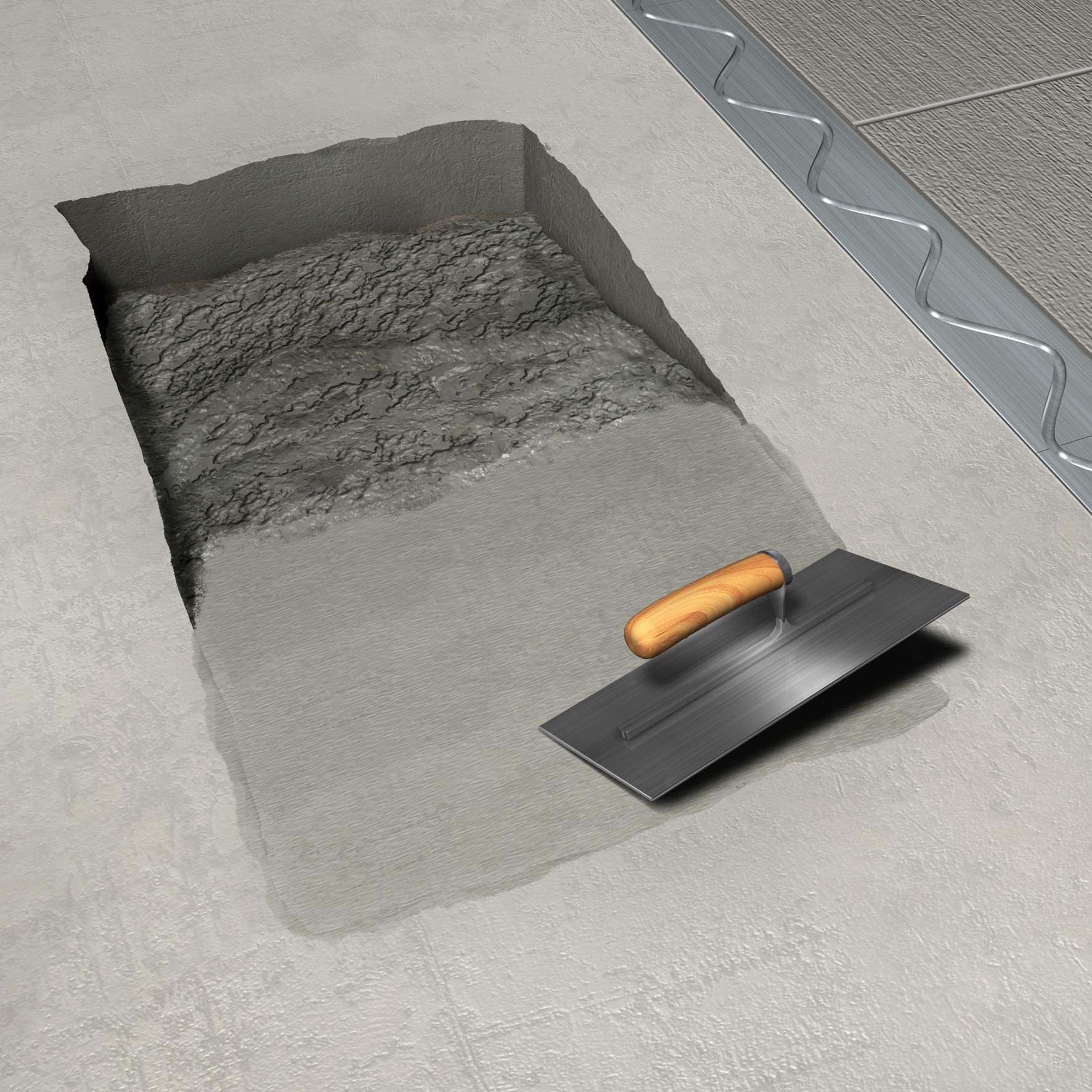 SIKA - Mortier égalisation rapide - SikaScreed Hardtop 70 - Gris - 25kg