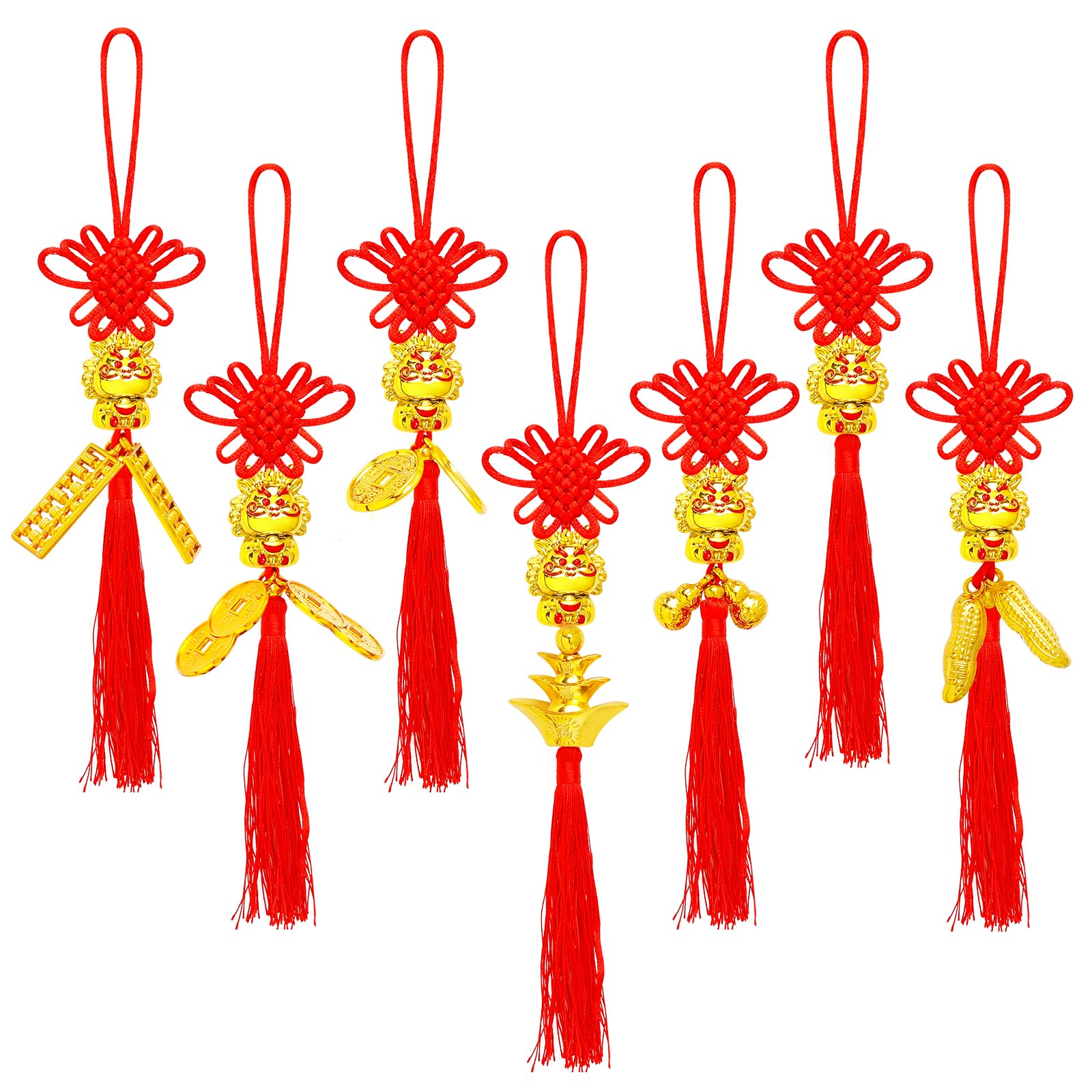 Amazon.com: 7 Pieces 2025 Chinese Year of Dragon Lucky Charms