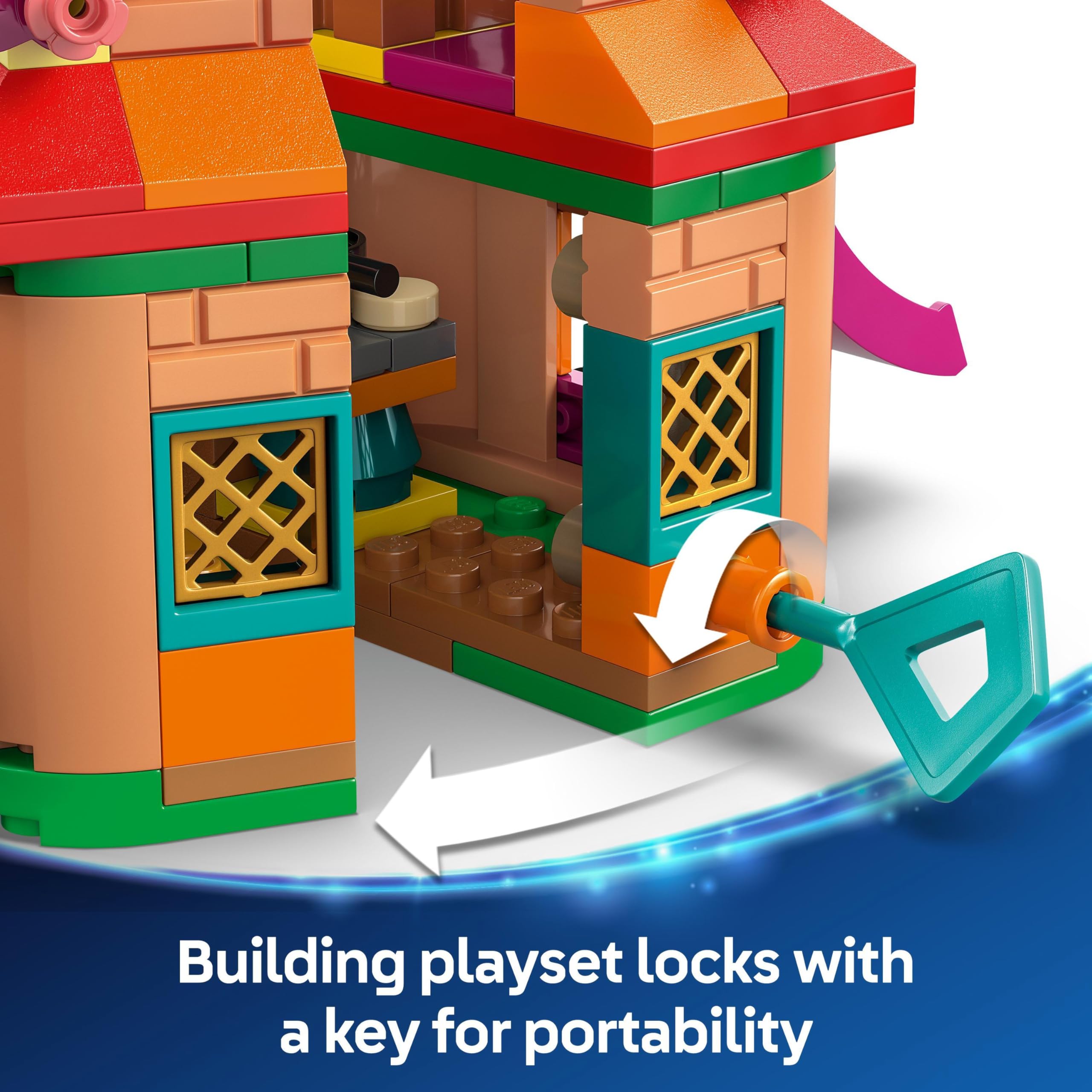 LEGO ǀ Disney Encanto Mini House Toy with Princess Mirabel & Antonio Madrigal Micro Dolls - Image 4