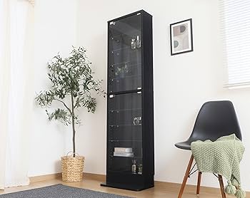 ①◇大阪府 神戸市 配達料無料！◇不二貿易◇ガラスコレクションケース◇ハイタイプ 96049｜不二貿易株式会社｜Fuji Boeki Co.,Ltd.