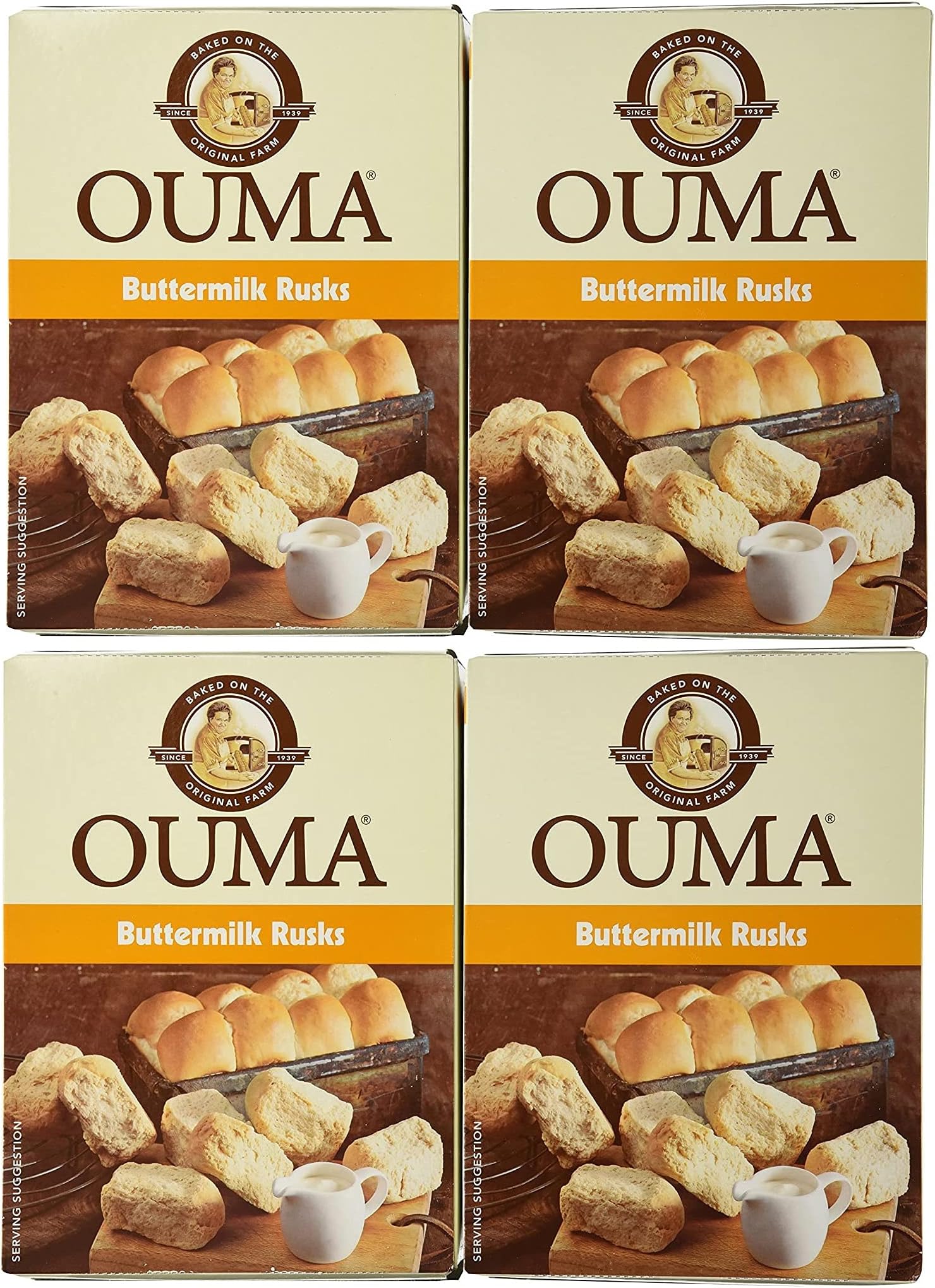 Ouma Buttermilk Rusks 500g (4 Pack)