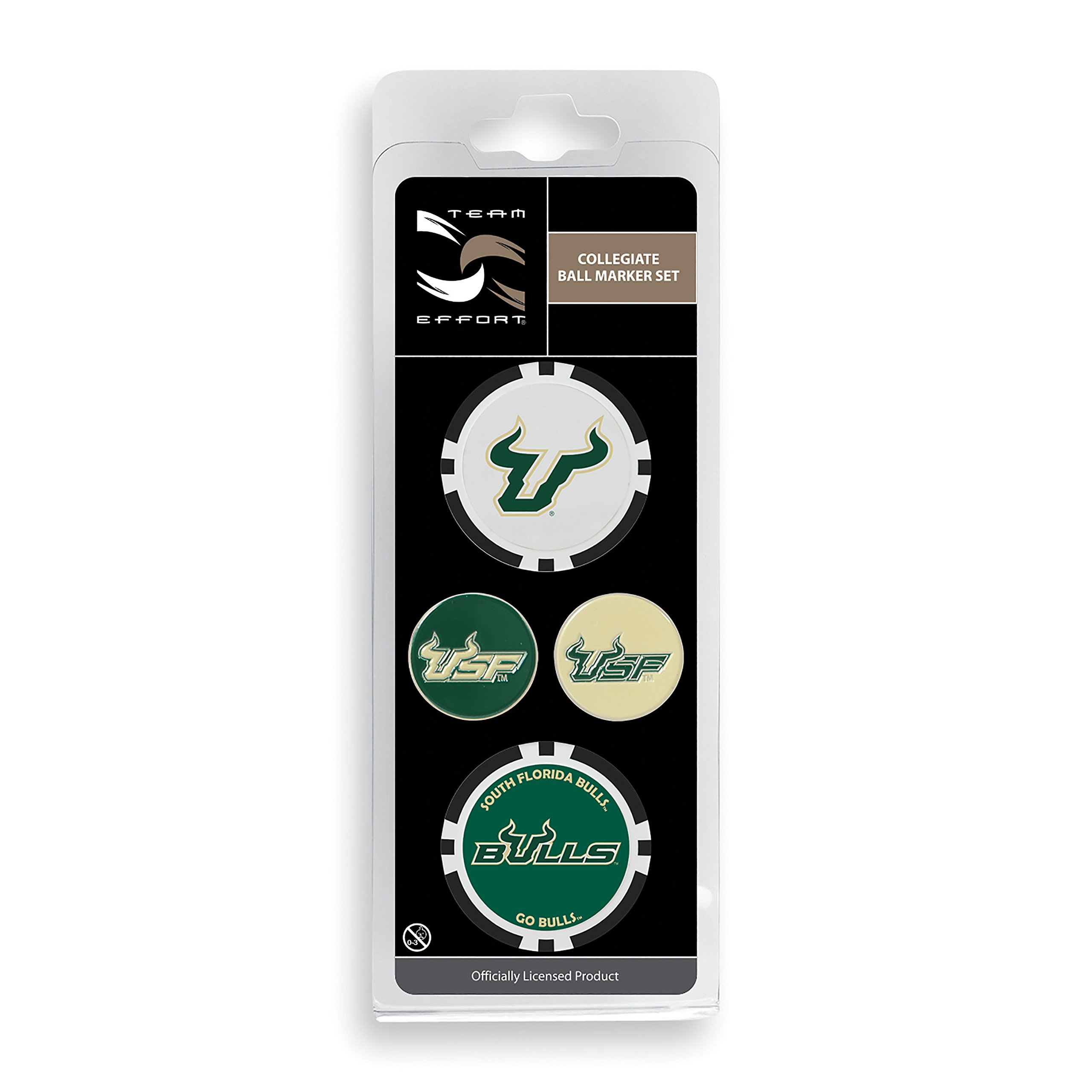 Team Effort Collegiate Ball Marker Set