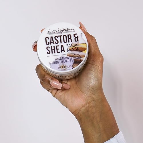 Miniatura 7 de Urban Hydration Máscara facial de ricino y karité  Combate la piel seca, elimina las impurezas de la piel, exfolia y unifica el tono de la piel,