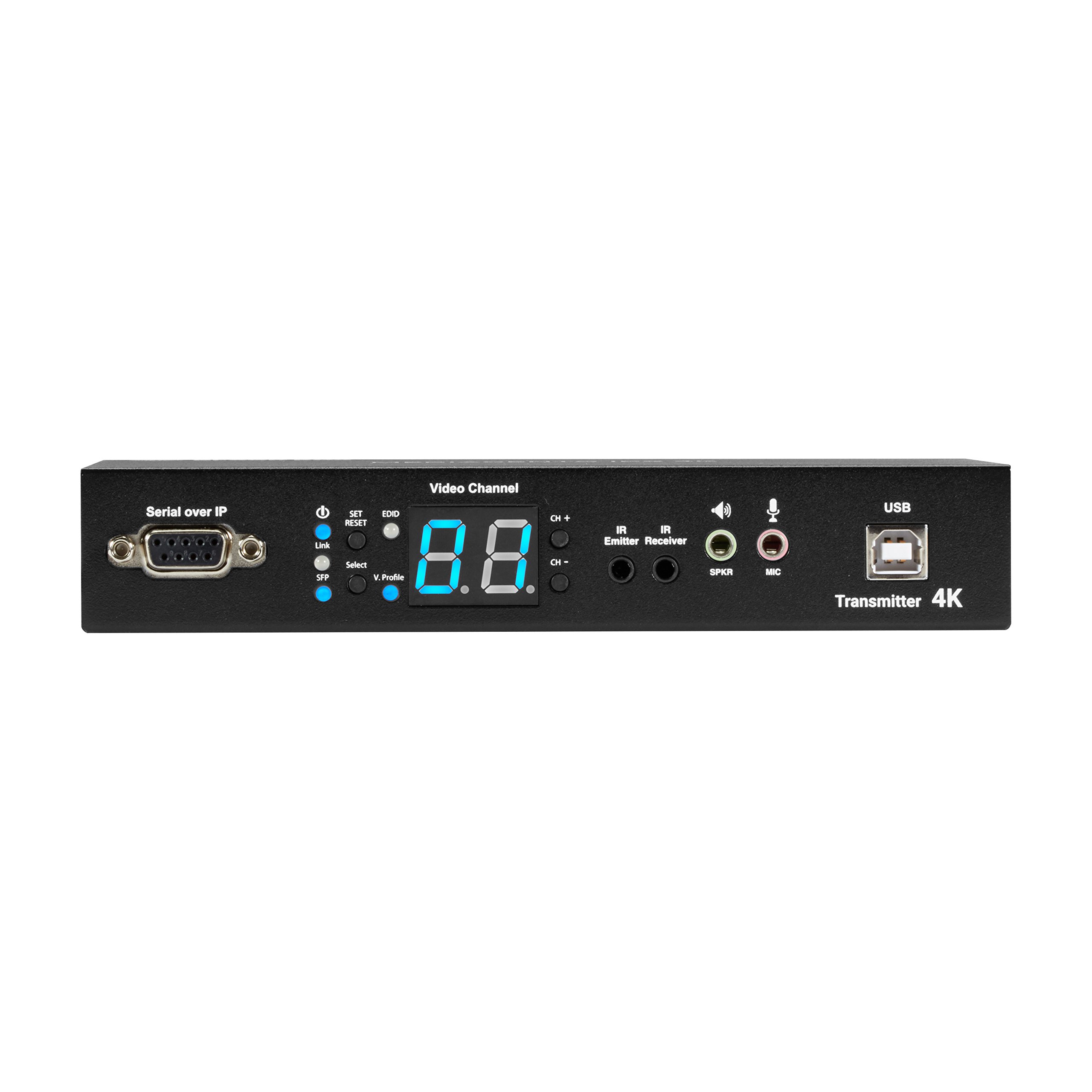Black Box MediaCento IPX 4K Transmitter HDMI USB Serial IR Audio