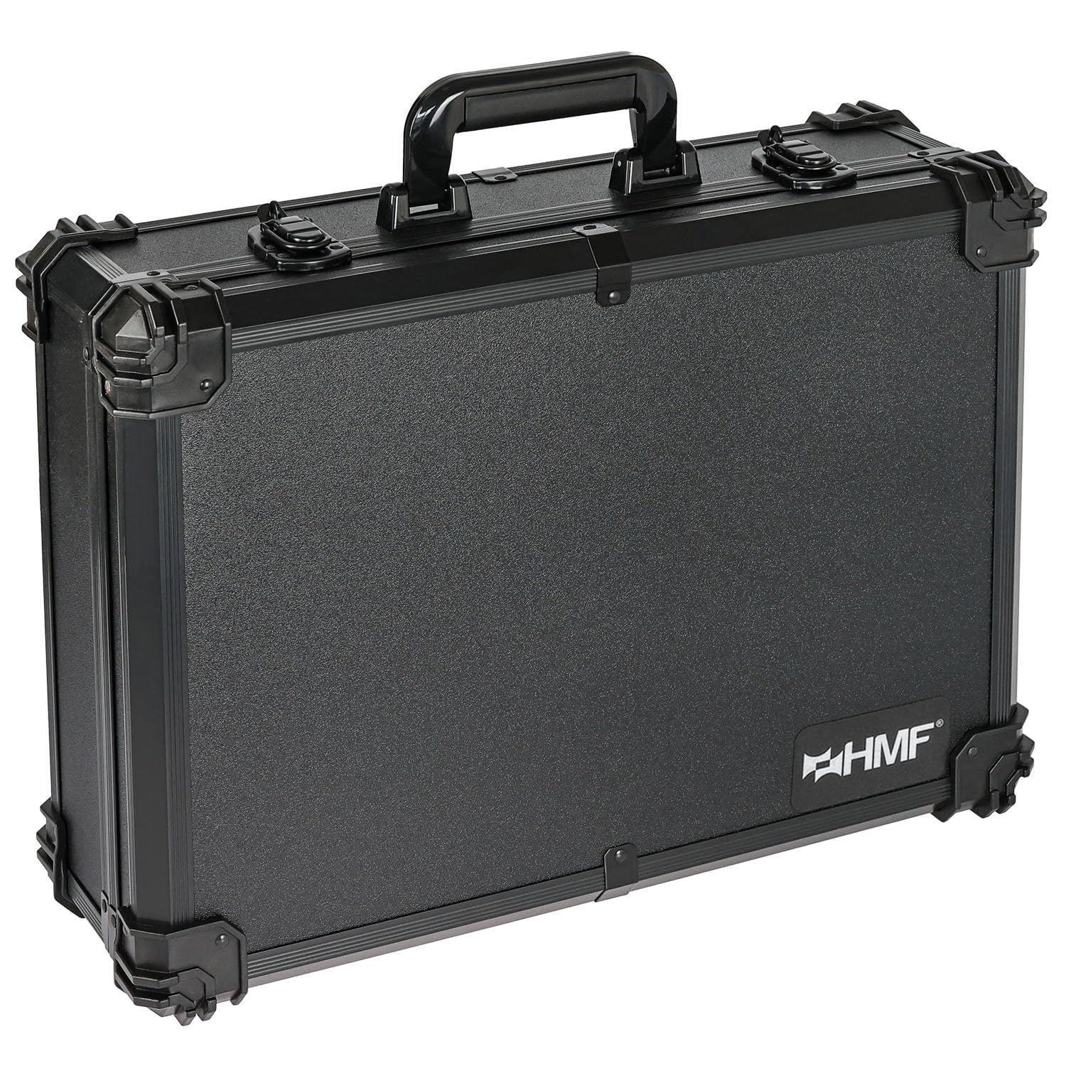 HMF Caja de herramientas vacía, caja de herramientas grande con división de compartimentos individual | 46 x 33 x 15 cm