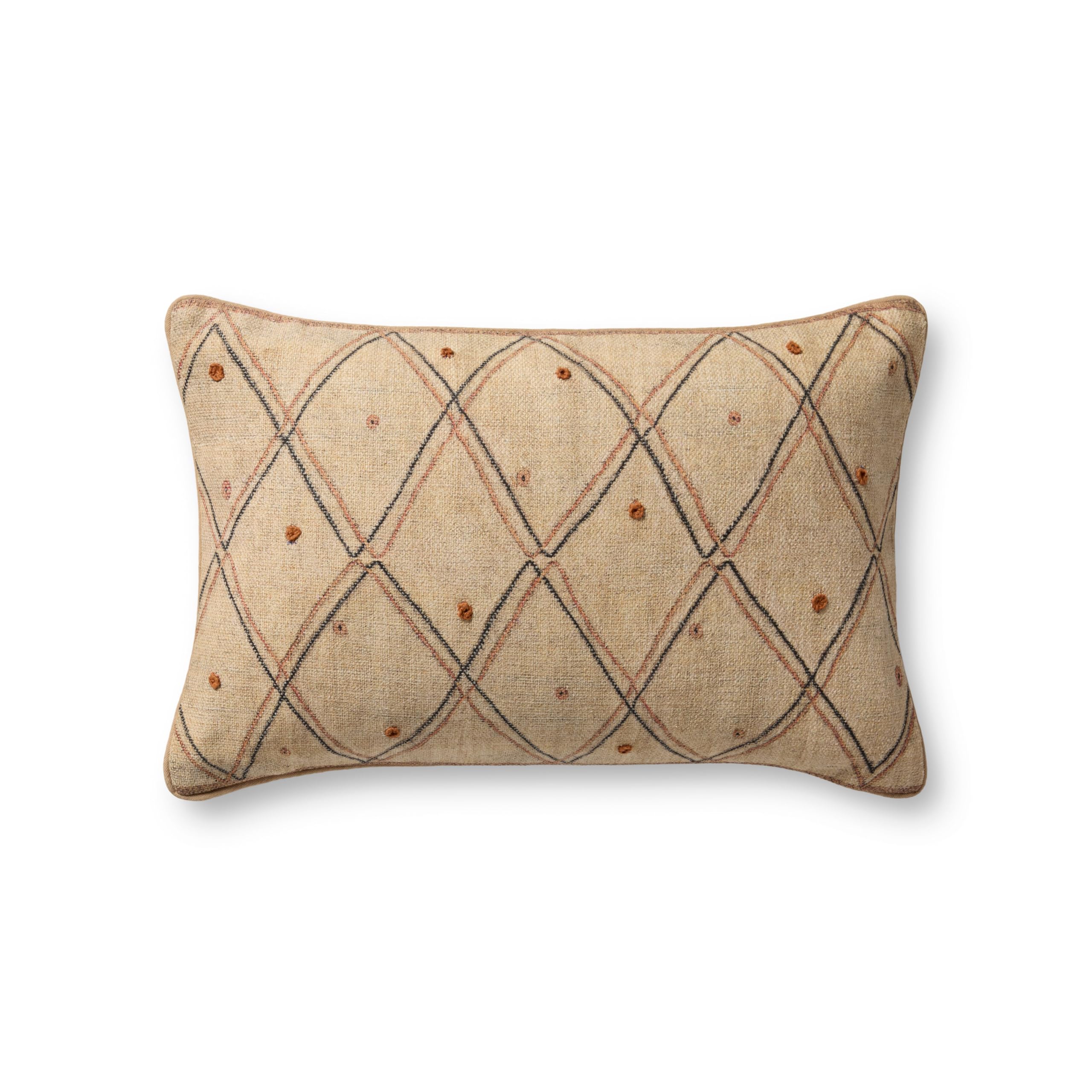 Loloi II Collection PLL0176 Multi 13'' x 21'' Cover w/Down Pillow-image-20