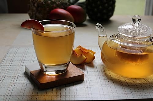 Miniatura 5 de Tea Whisker Ingredientes naturales 100% del té de hierbas de la hoja floja Bellini del melocotón de 4oz sin cafeína