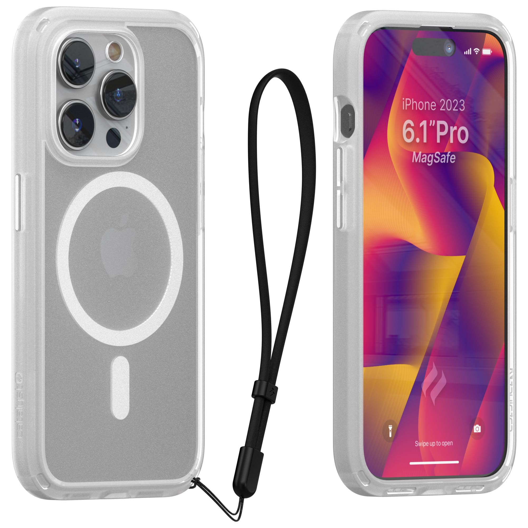 catalyst INFLUENCE iPhone 15 ケース iPhone 15 - Influence Drop Proof Lanyard Case | Catalyst