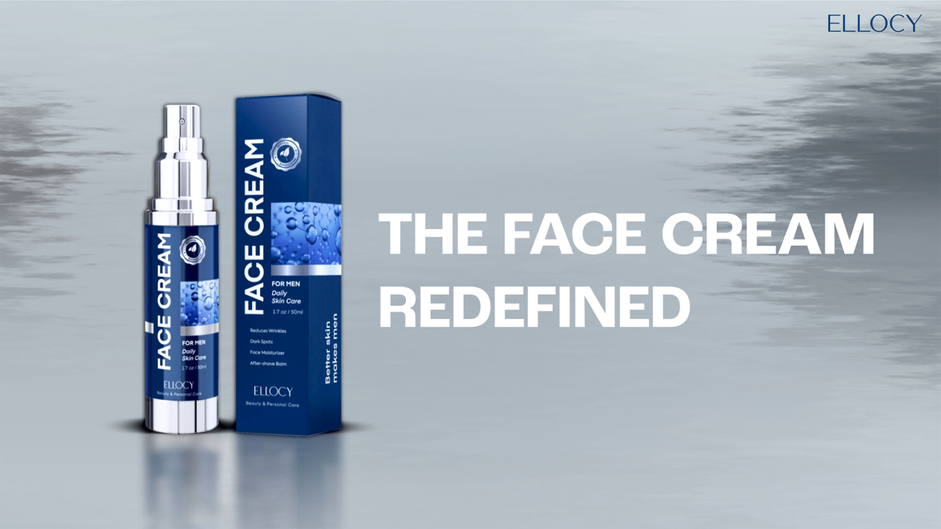 6 in 1 Mens Face Moisturizer: Face Cream for Men Mens Face