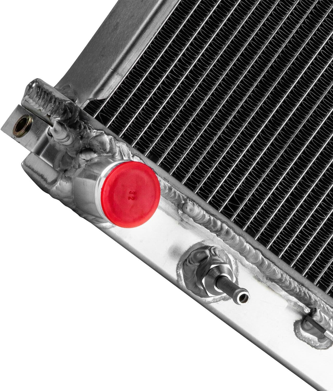 2 Row Aluminum Radiator For 2005-2018 Nissan Frontier Pathfinder Xterra 4.0 5.6L V8, 2009-2012 Suzuki Equator 4.0L, Radiator For 2005-18 2006 2007 2008 2009 2010 2011 2012 2013 14 15 16 17 Nissan