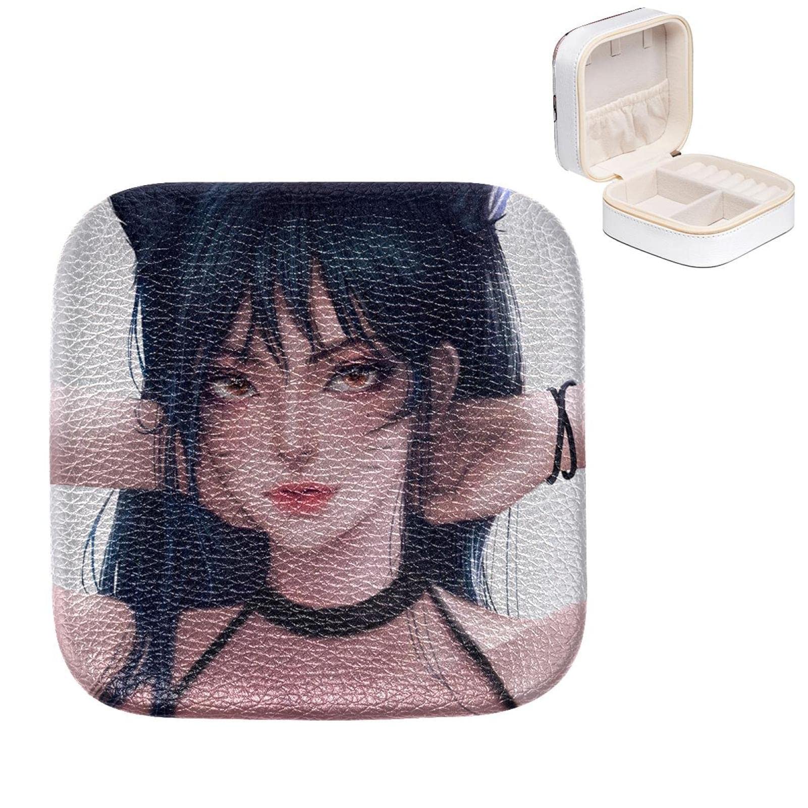 Boîte à bijoux pour fille portable, l'accessoire coiffeuse et voyage idéal