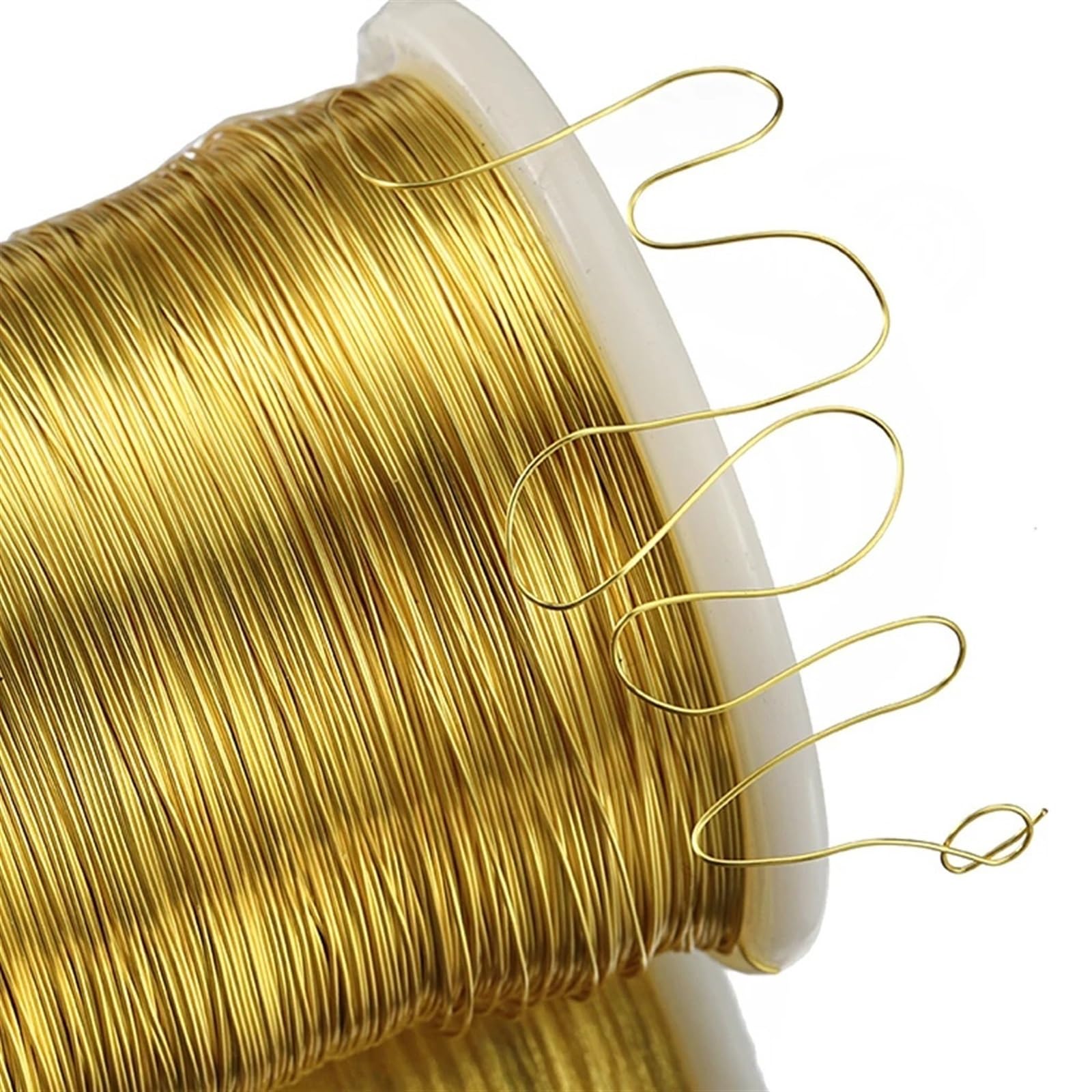 QUARKZMAN 1 Mm Koperdraad Voor Het Maken Van Sieraden, 1 Rol