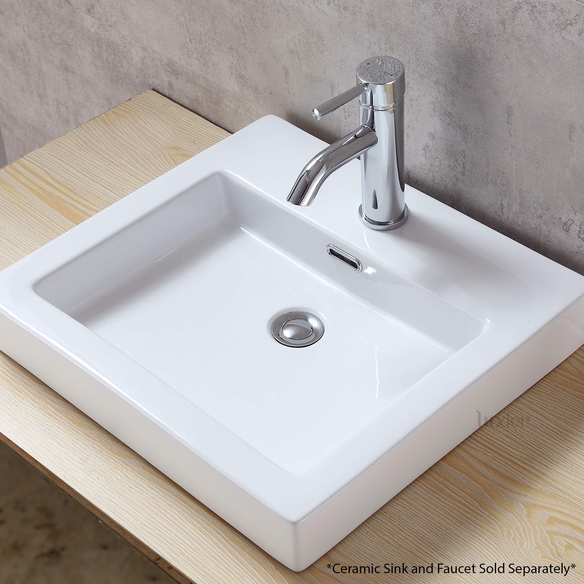 Luxier Korek spustowy do umywalki lub baterii łazienkowej DS04-TC 1 1/2" chrom
