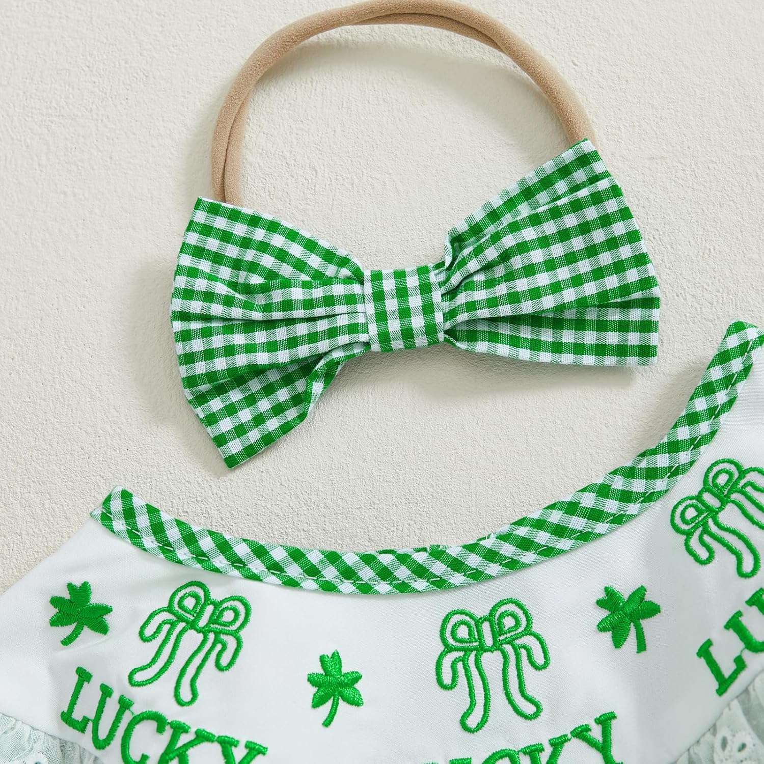 My First Valentines Baby Girl Outfit Newborn Heart Smocked Bubble Romper Bodysuit Cute Valentines Spring Clothes - Image 3