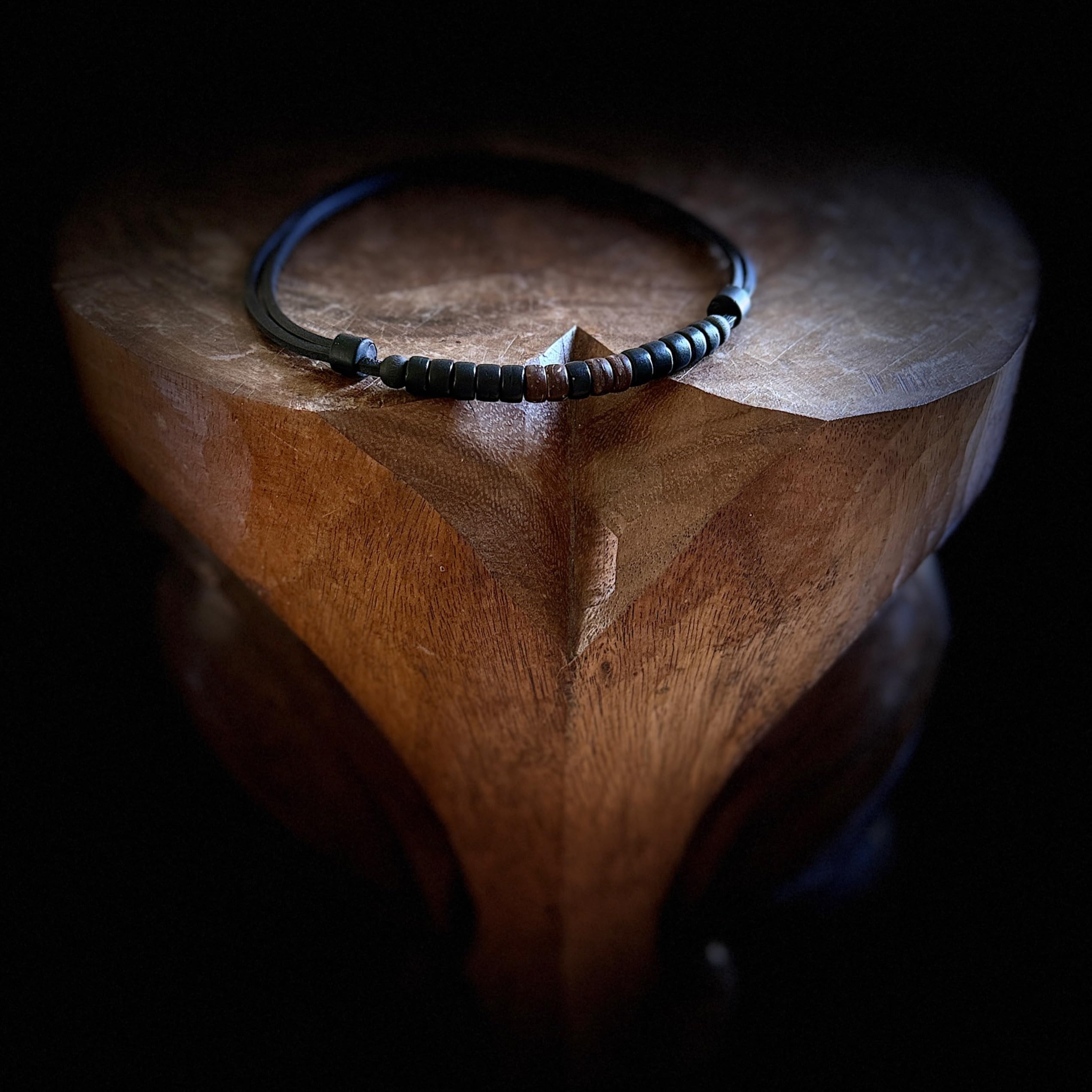 HANA LIMA Lederkette Halskette Herren Damen Surferhalskette Lederhalskette Surferkette Surfstyle