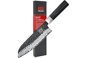Shan Zu Knife: 7 Inch Japanese Chef Knife for Professional Chefs