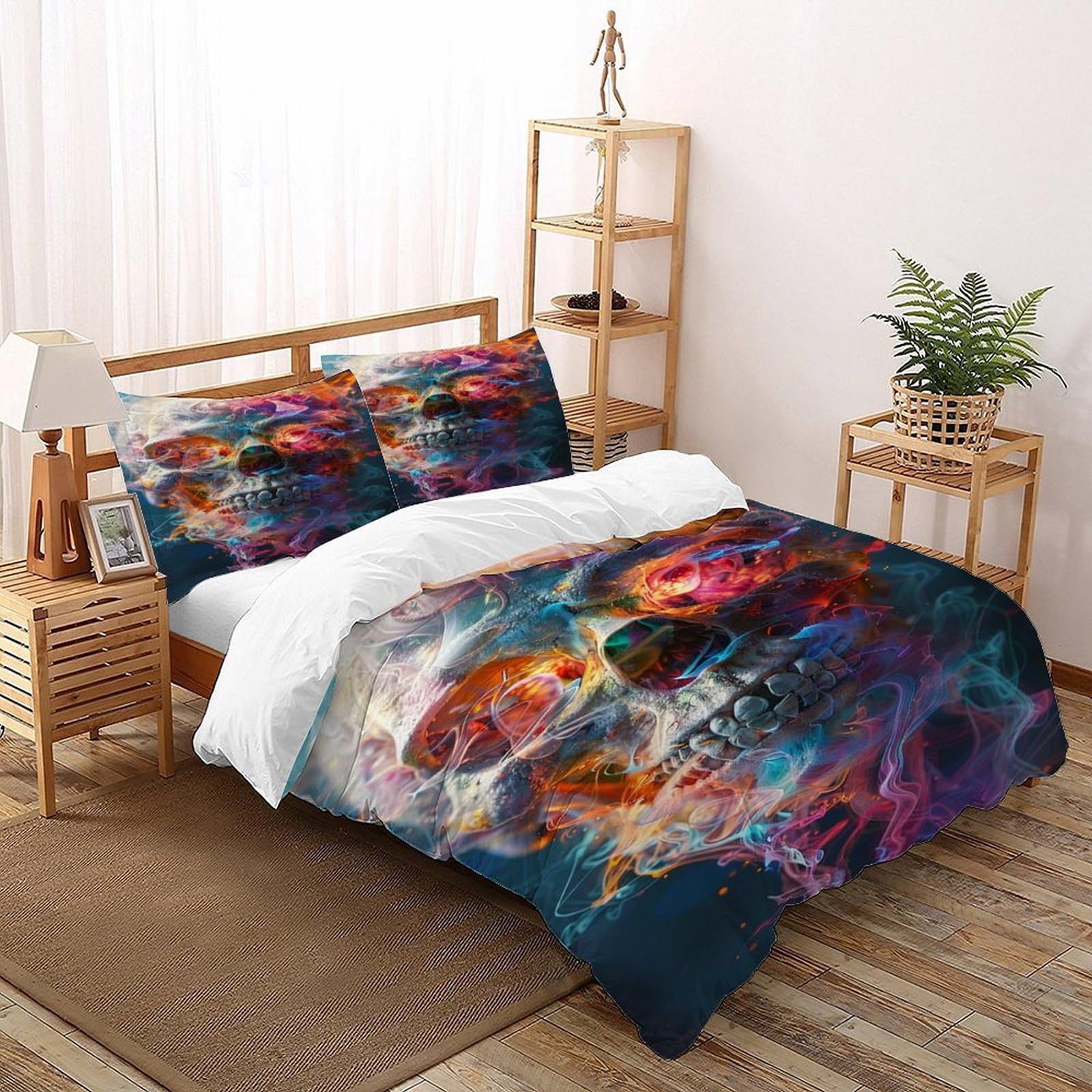 Housse de couette gothique 3D pour transformer votre chambre d'adulte