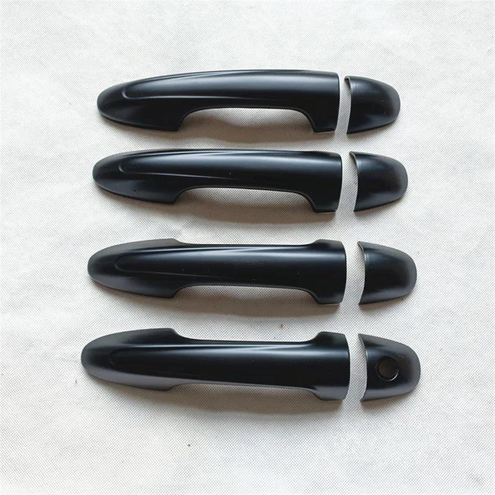 NOHEEU Car Door Handle Cover Exterior Replacement for Toyota for Fortuner for Hilux for Revo 2016-2023(Style 2)