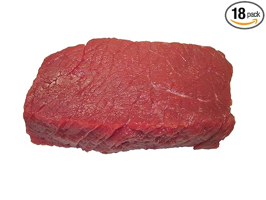 Bison Sirloin Premium Center Cut 8 oz. Steaks (Case of 18) - TenderBison