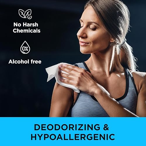 Miniatura 7 de Yugi Green - Toallitas corporales para adultos  XL sin enjuague, toallas de baño sin perfume para ancianos, camping, gimnasio, viajes y lactancia,