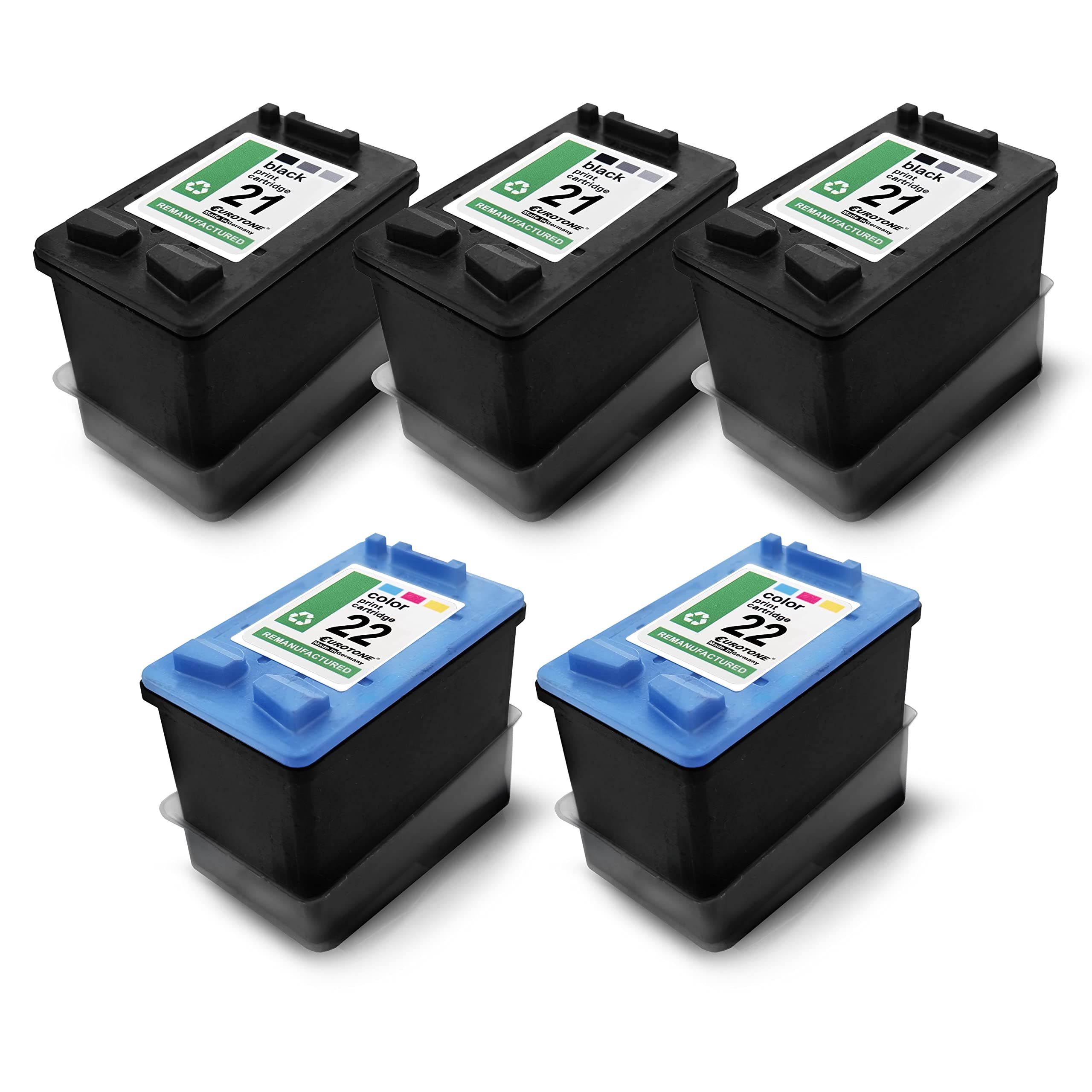 CARTUCCE NERO COLORE XL PER HP DESKJET F380 F2100 F2110 F2120 F2128 F2140 F2180