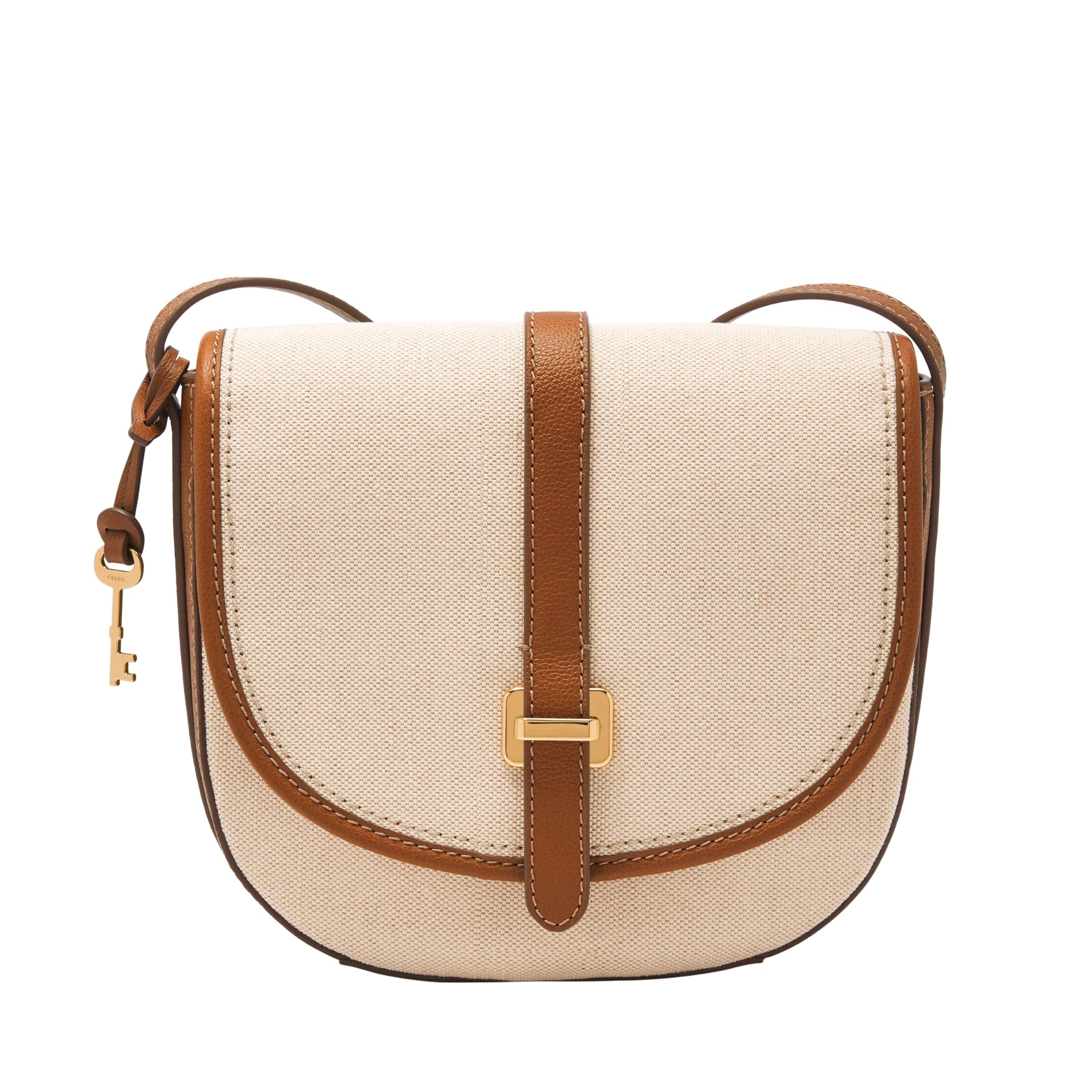 Amazon.co.jp: Fossil Crossbody Bag Emery Women's Brown, Braun