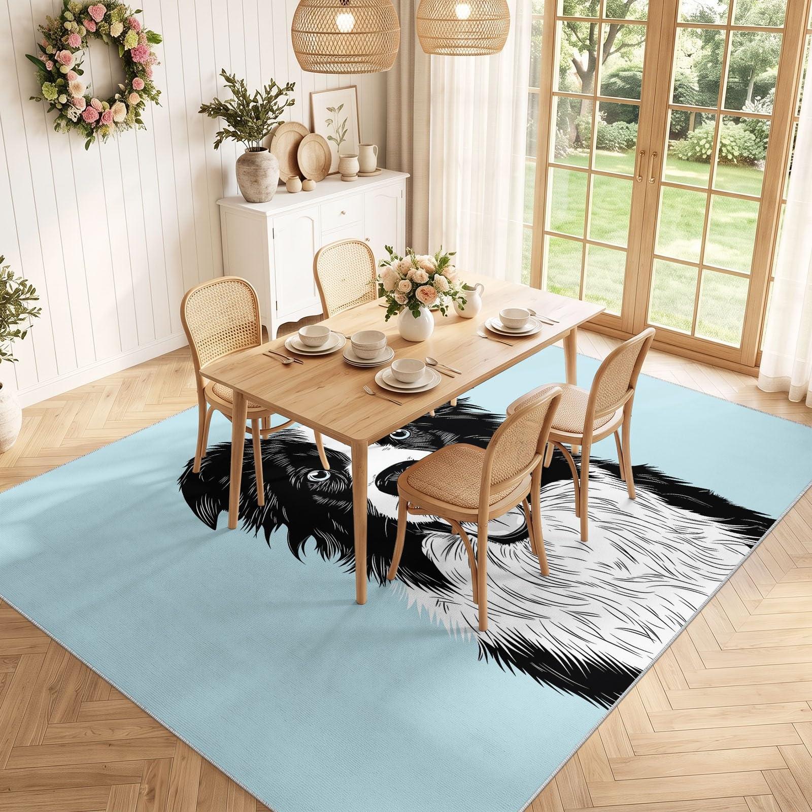 Générique Tapis Minimaliste Mignon 120 x 160 cm