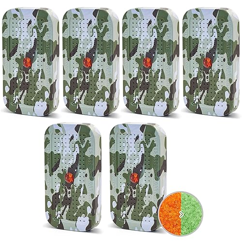 Miniatura 21 de Deshumidificador de camuflaje seguro para pistola de 1.41 onzas, bolsas deshumidificadoras recargables, paquetes de gel de sílice reutilizables,