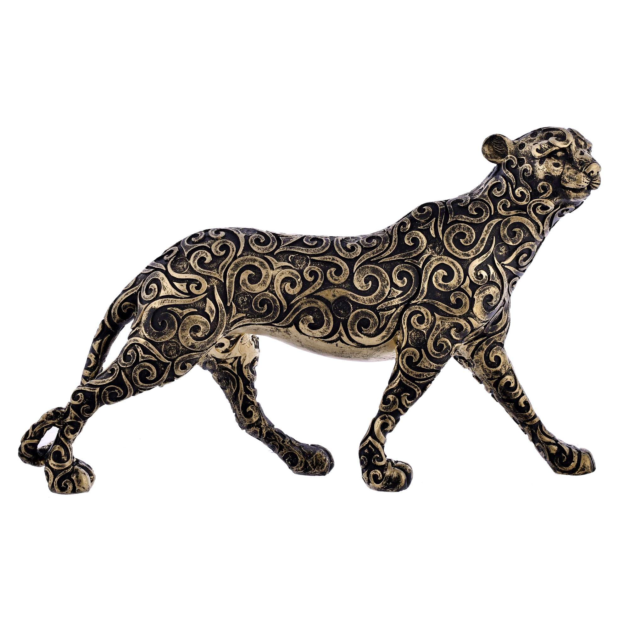 SV Unique Collections Running Panther Showpiece Statue for Home Decor Living Room