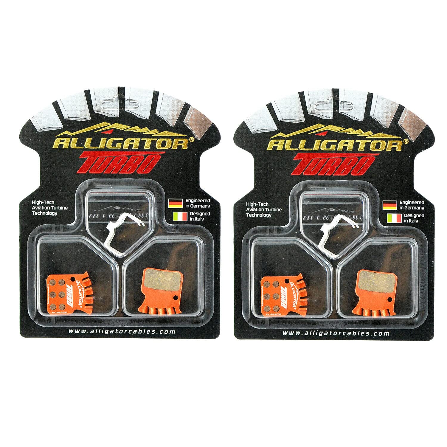 ブレーキパーツ Alligator Turbo Disc Brake Pads For SRAM RED 22 /FORCE 22/Rival 22, 2 pack, AR2434 Amazon | Alligator ターボ ディスクブレーキパッド SRAM RED 22