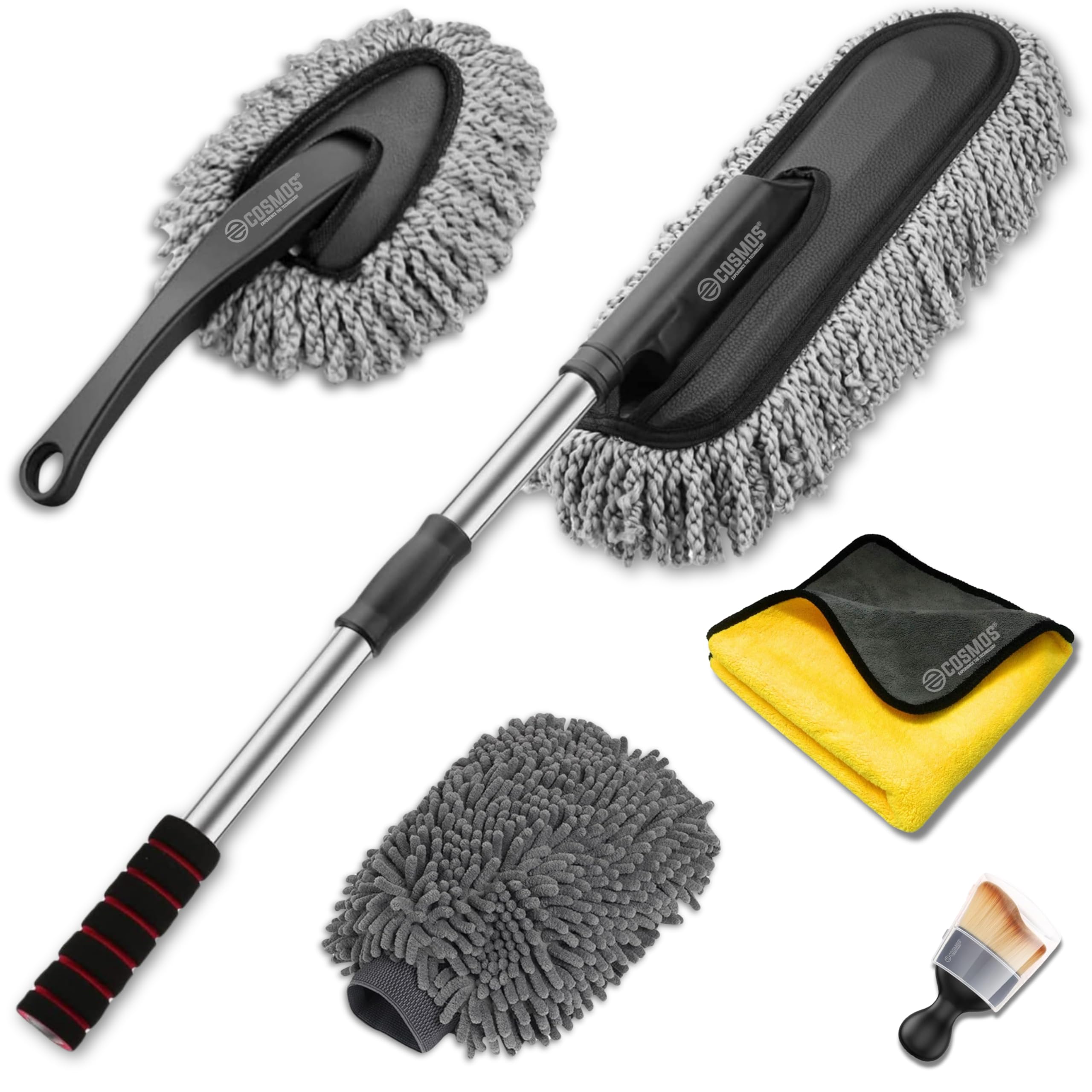 See full amazon price history chart for E-COSMOS 5 Pcs Set Microfiber Car Duster Kit Interior & Exterior Car Cleaning Detailing Brush Scratch & Lint Free Car Cleaning Cloth Extendable Long Handle Duster for Car, SUV, Motorcycle (Multicolor) E-COSMOS 5 Pcs Set Microfiber Car Duster Kit Interior & Exterior Car Cleaning Detailing Brush Scratch & Lint Free Car Cleaning Cloth Extendable Long Handle Duster for Car, SUV, Motorcycle (Multicolor) (B0DB1XR786) Amazon Price History, Amazon Price Tracker