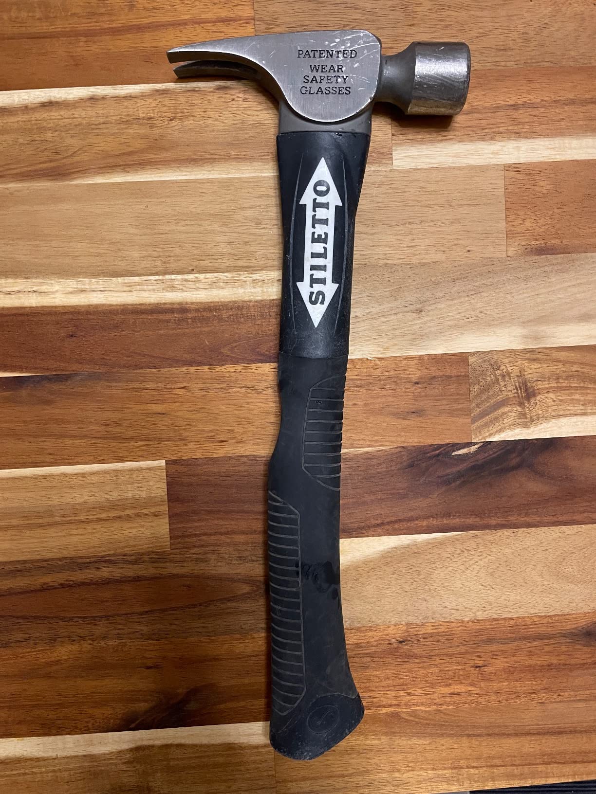 Stiletto TI14MC-F 14 oz Titanium Milled Face Hammer with 16-in. Hybrid