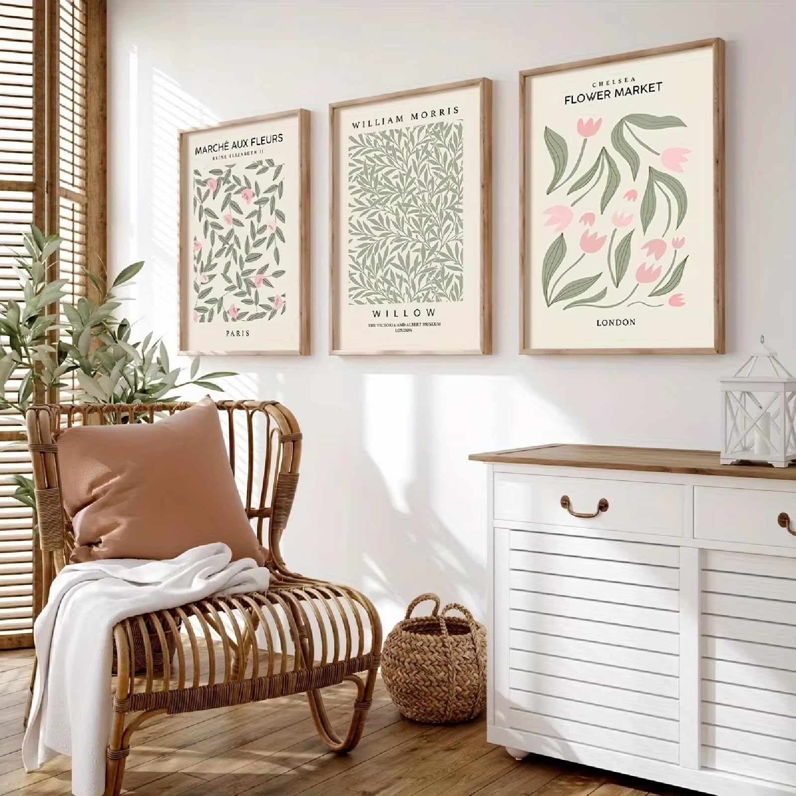 ZBELLO Set of 3 Posters, Pink Coquette Trend Wall Art, Vintage Newspaper Fashion Ace of Hearts Canvas Prints, Preppy Girls Bedroom Dorm Decor, Unframed (50 x 70 cm (unframed))