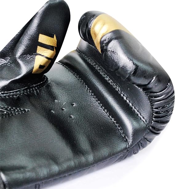Boxing Mitts, Pro Training Sparring, Maya Hide Leather, Muay Thai MMA Kickboxing, Men Women Adult, Heavy Punching Bag Focus Mitts Pads Workout, Ventilated Palm,