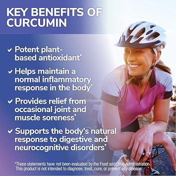 Tesseract TetraCumin SR Turmeric Curcumin Supplement, 120 Capsules | Sustained Release, Metabolite, Supports Joint Comfort, Mobility & Flexibility, For Women & Men, Curcuma Capsules, Gluten Free