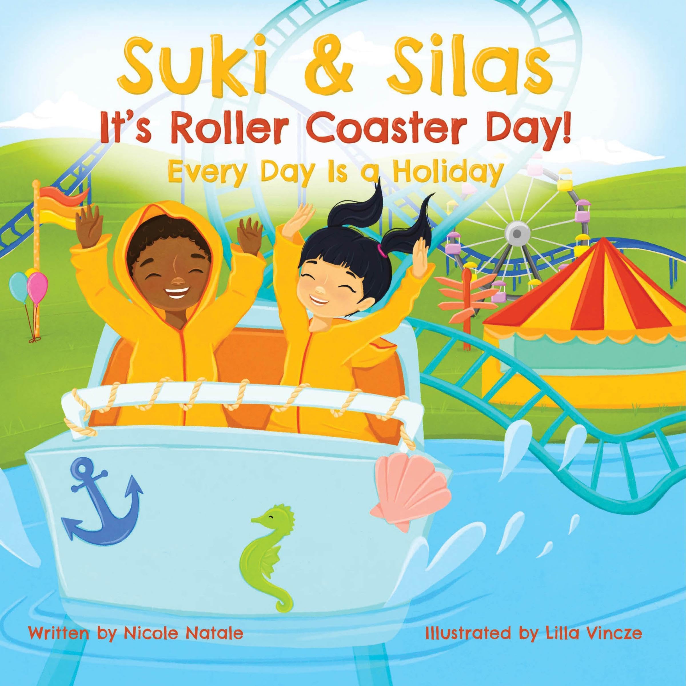 Suki & Silas It's Roller Coaster Day!