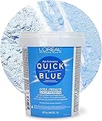 L'OREAL TECHNIQUE Quick Blue High Performance Bleach | Professional Hair Bleaching Powder | No Drip Formula | Extra Strength Lightening Action Lifts Up To 7 Levels | Single Application | 1 Pound