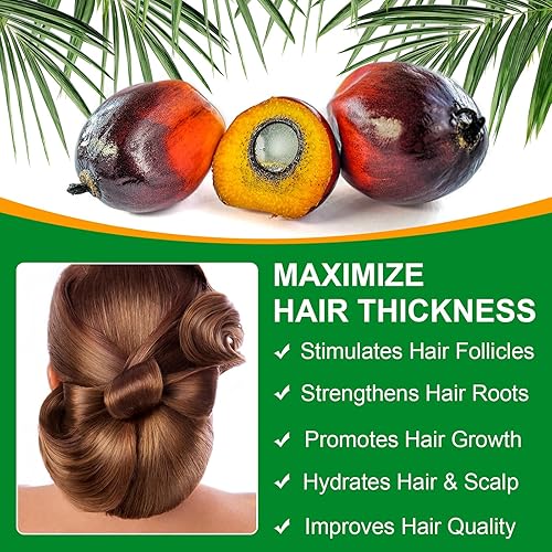 Miniatura 6 de Aceite de Batana - Aceite puro y natural para el crecimiento del cabello de Honduras, elimina las puntas abiertas, mejora el brillo para todo tipo