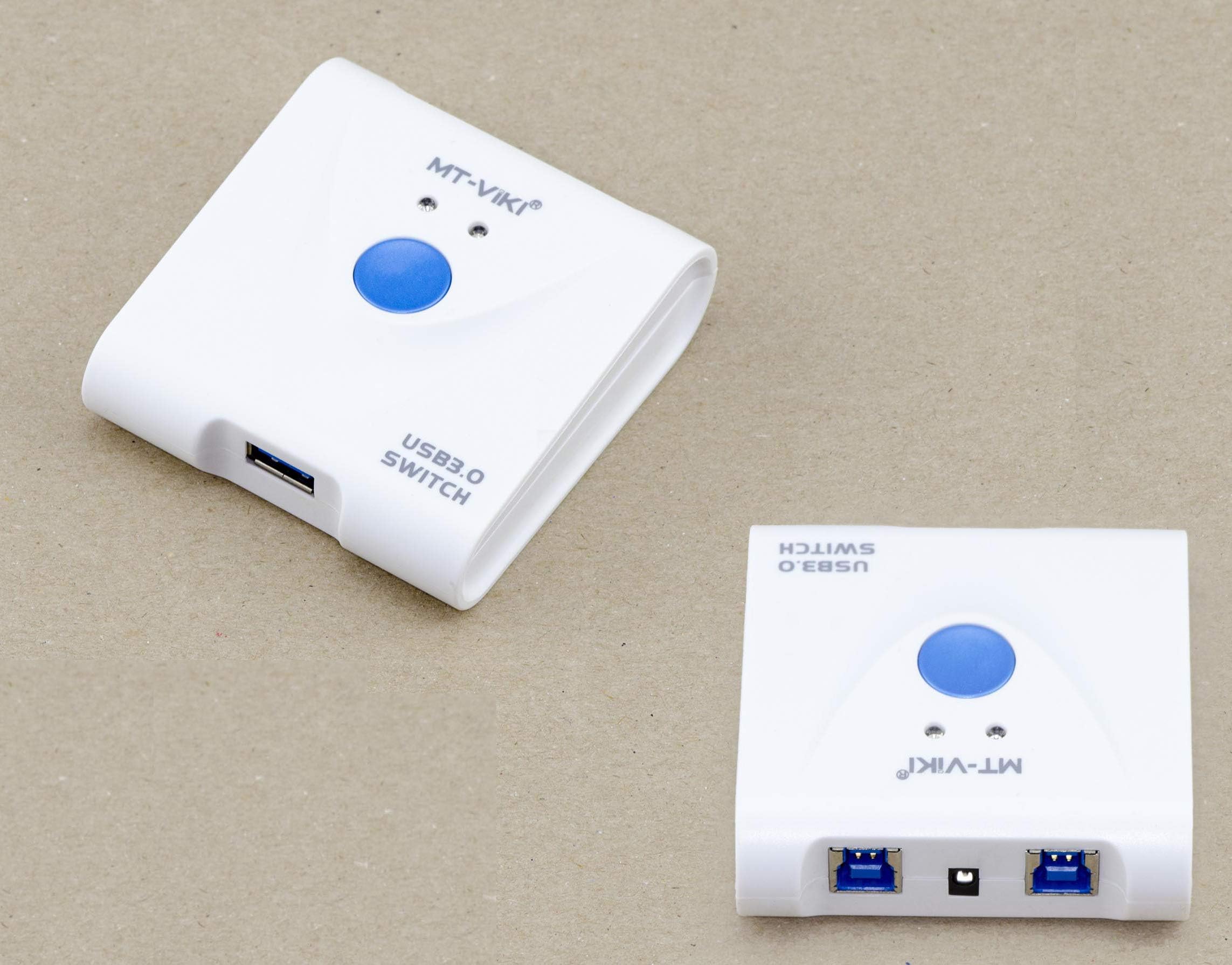 Boîtier Partage RJ11 1 Vers 2/2 Vers 1 | Switch Téléphone/Fax | Sans Alimentation | Par KALEA-INFORMATIQUE
